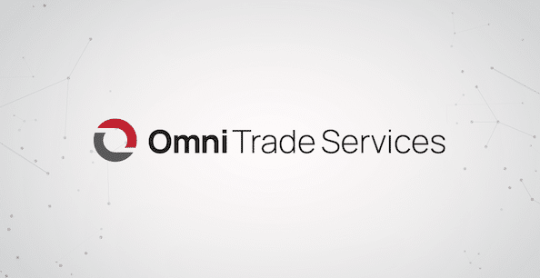 Omni Trade Services Logo on Background