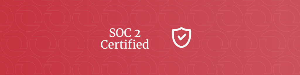 graphic reading SOC 2 Compliance Certified with security check