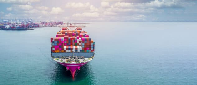 ocean container ship logistics