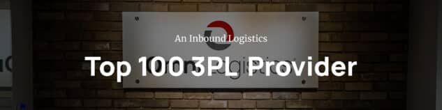 Inbound Logistics top 100 3PL Provider