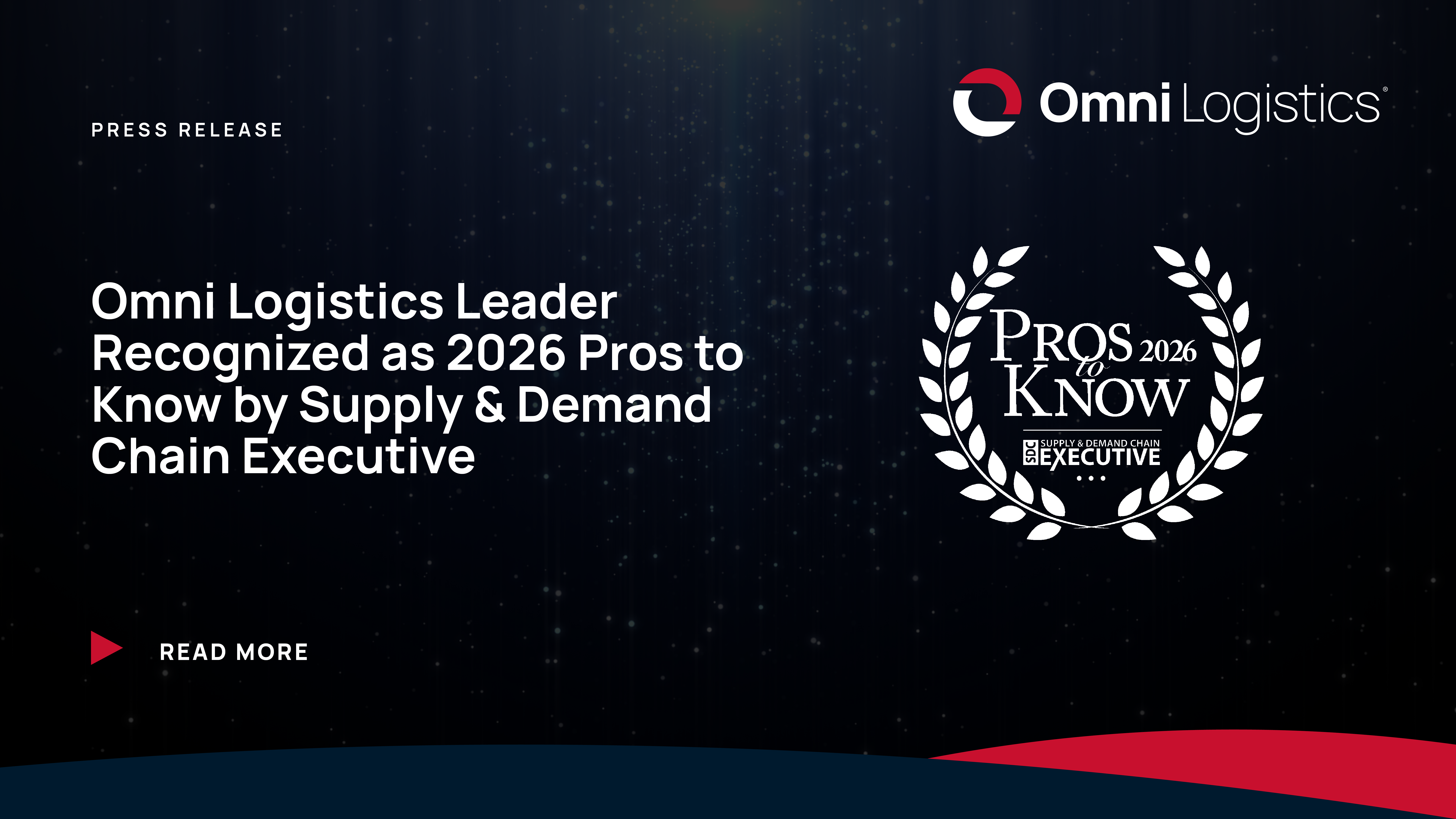 Forward Air and Omni Logistics Leaders Recognized as 2026 Pros to Know by Supply & Demand Chain Executive